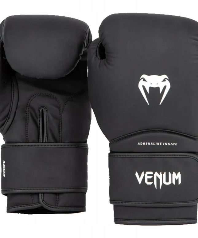 Venum Contender 1.5 bokso pirštinės, juodos, 14 oz