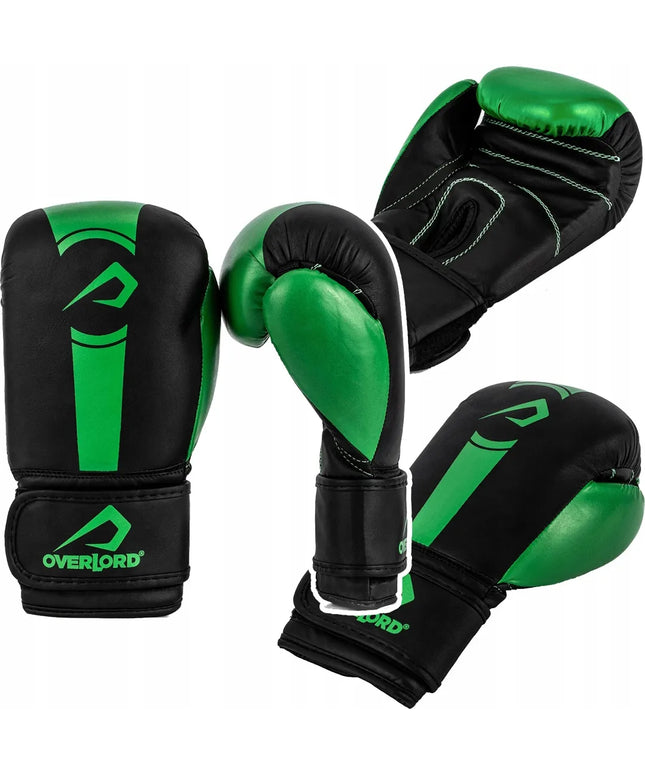 Overlord Boxer vaikiškos bokso pirštinės, žalios, 6oz