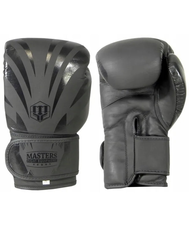 Odinės bokso pirštinės MASTERS FIGHT EQUIPMENT RBT-MATT 12 oz