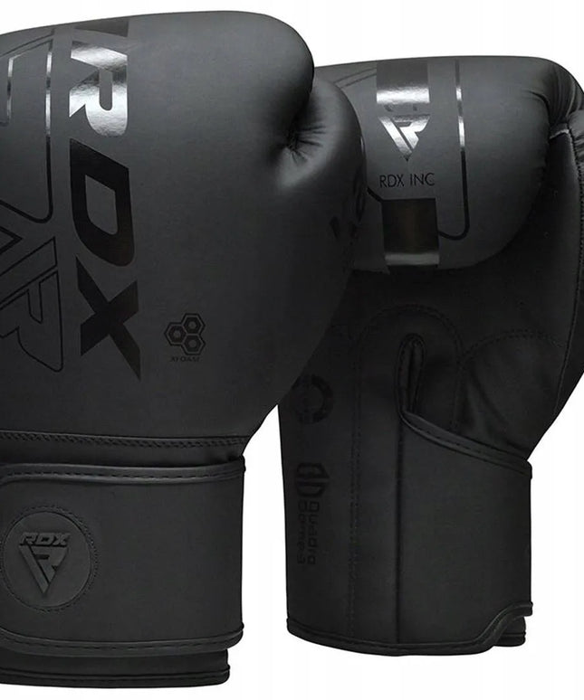 RDX F6 Kara bokso pirštinės, juodos, 12 oz
