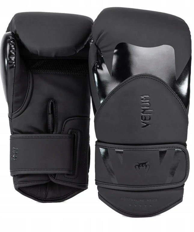 Venum Challenger 4.0 bokso pirštinės, juodos, 14 oz