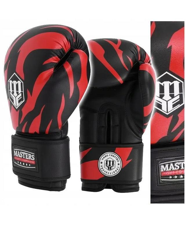MASTERS RPU-FIGHT-GEAR bokso pirštinės treniruotėms ir sparringui 12 oz