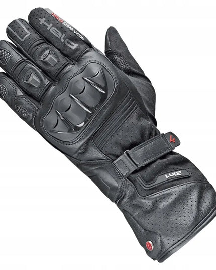 Motociklininko pirštinės Held Air N Dry II Black