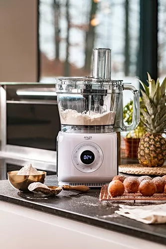 Planetinis robotas virtuvinis maišytuvas 2000W 3,5L dubuo 12in1 7 greičiai LCD
