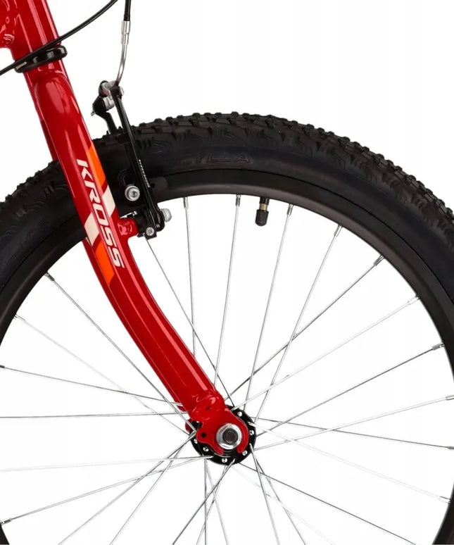 Vaikiškas dviratis Kross Hexagon Mini 1.0 20 colių ratai Shimano