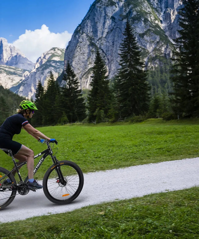 MalTrack Sport 26 colių kalnų dviratis MTB, 21 pavara, plieninis rėmas 15"