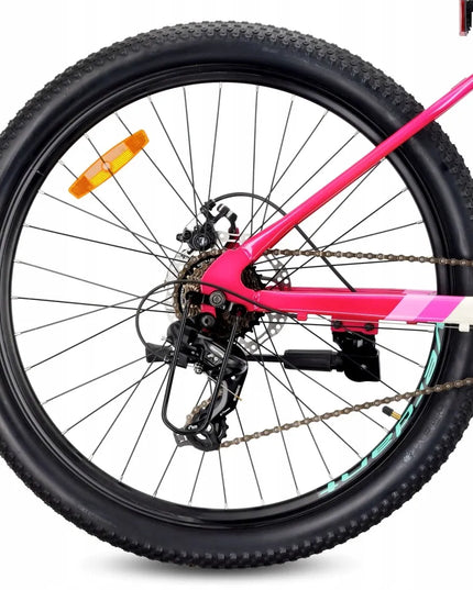 26 colių kalnų dviratis MTB Shimano 21 pavara amortizatorius diskiniai stabdžiai Calix