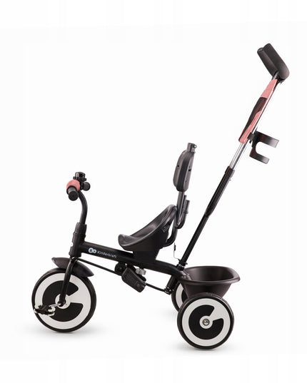 Vaikiškas triratis vežimėlis 6in1 ASTON Kinderkraft rožinis