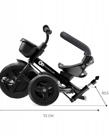 Vaikiškas 6in1 triratukas-vežimėlis AVEO Kinderkraft rožinis