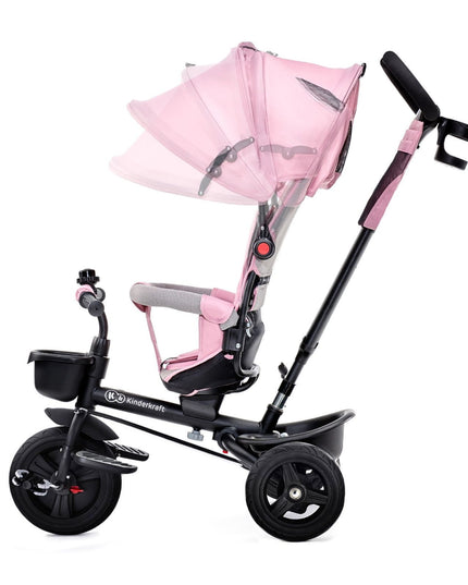 Vaikiškas 6in1 triratukas-vežimėlis AVEO Kinderkraft rožinis