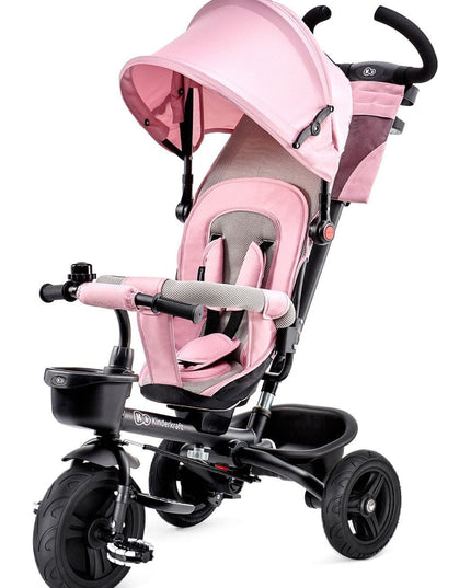 Vaikiškas 6in1 triratukas-vežimėlis AVEO Kinderkraft rožinis
