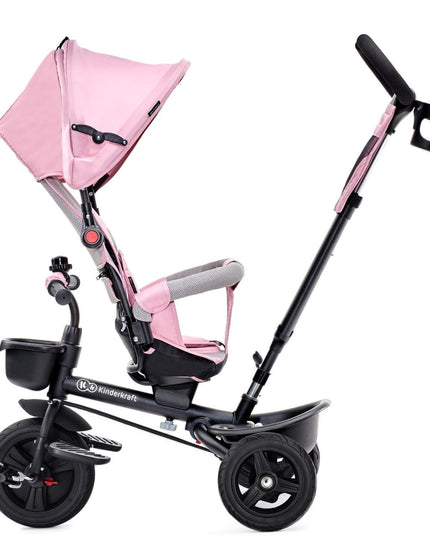 Vaikiškas 6in1 triratukas-vežimėlis AVEO Kinderkraft rožinis