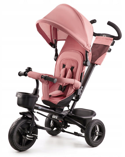Vaikiškas 6in1 triratukas-vežimėlis AVEO Kinderkraft rožinis