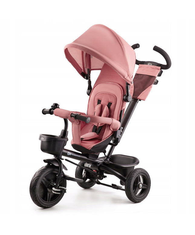 Vaikiškas 6in1 triratukas-vežimėlis AVEO Kinderkraft rožinis