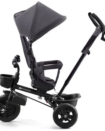 Vaikyškas triratis vežimėlis 6in1 AVEO Kinderkraft pilkas