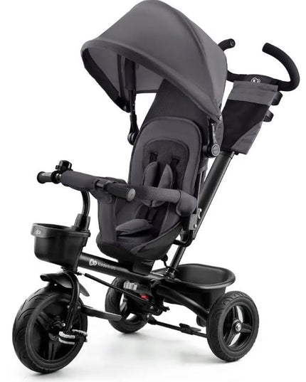 Vaikyškas triratis vežimėlis 6in1 AVEO Kinderkraft pilkas