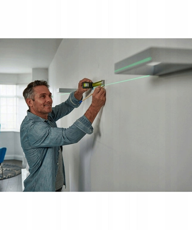 Ryobi žalias 360° kryžminis lazerinis nivelyras RB360GLL