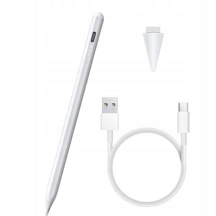Aktyvus tikslus baltas rašiklis Apple iPad planšetiniams kompiuteriams, USB-C laidas