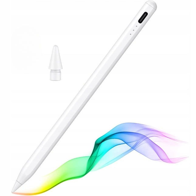 Aktyvus tikslus baltas rašiklis Apple iPad planšetiniams kompiuteriams, USB-C laidas