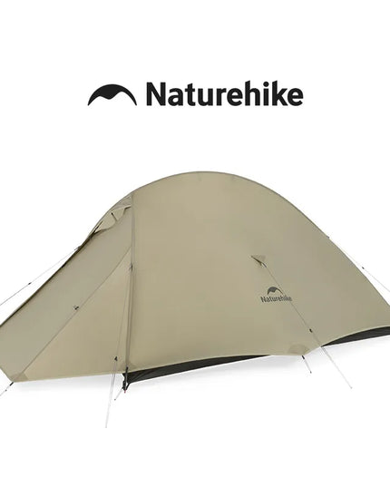Naturehike Cloud Up palapinė žygiams ir stovyklavimui – itin lengva, vandeniui atspari dvivietė kelioninė palapinė
