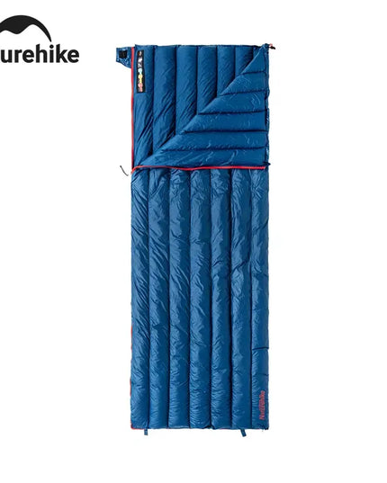 Naturehike CW280 miegmaišis, ultralengvas, su ančių pūkais, skirtas stovyklavimui, žygiams ir kelionėms