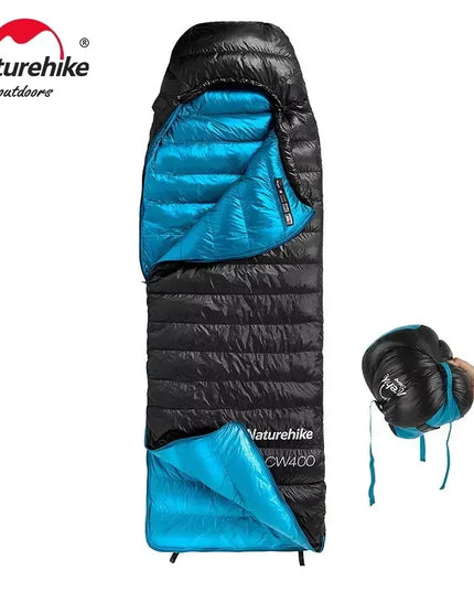 Naturehike CW400 CW700 miegmaišis, lengvas, pūkinis, žieminis, šiltas, itin lengvas, skirtas žygiams, stovyklavimui ir kelionėms