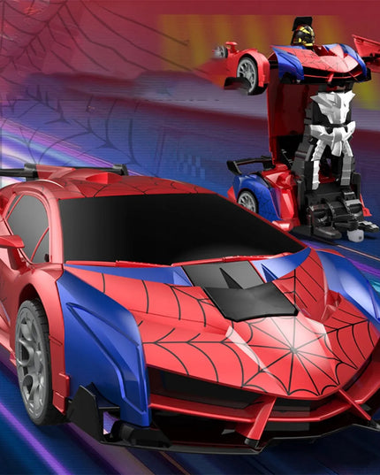 Nuotoliniu būdu valdomas „Spider“ automobilis-robotas 2 viename, šviesa ir garsas