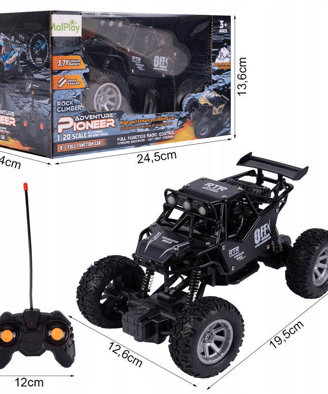 RC visureigis BEKELNĖS NUOTYKIŲ PIONIERIUS VALDOMAS NUOTOLINIU BŪDU SU PULTELIU