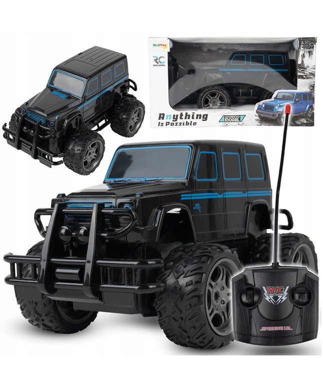 MalPlay RC SWAT visureigis su nuotolinio valdymo pultu ir USB įkrovimu