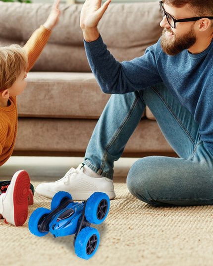 Twister 360 nuotoliniu būdu valdomas automobilis akrobatas kaskadininkas su LED ir RC pultu