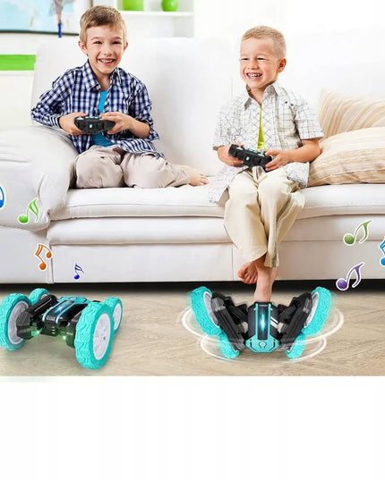 HollaKids Twister RC automobilis, valdomas pulteliu ir rankos gestais, USB įkrovimas, 360° triukai
