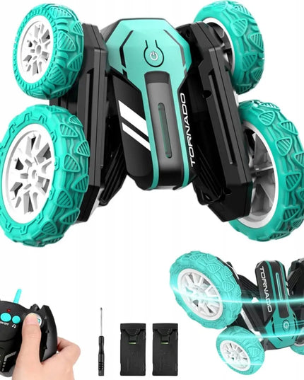 HollaKids Twister RC automobilis, valdomas pulteliu ir rankos gestais, USB įkrovimas, 360° triukai