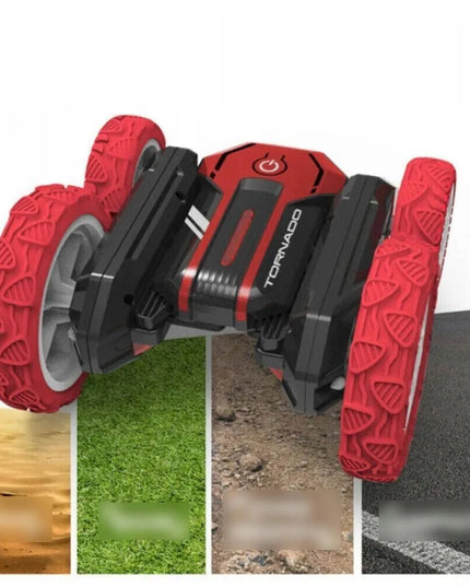 HollaKids Twister RC automobilis, valdomas pulteliu ir rankos gestais, USB įkrovimas, 360° triukai