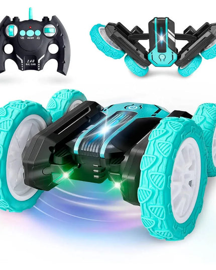 HollaKids Twister RC automobilis, valdomas pulteliu ir rankos gestais, USB įkrovimas, 360° triukai