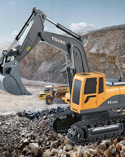 Nuotoliniu būdu valdomas automobilis su pulteliu – žaislas vaikams, berniukams, šventėms