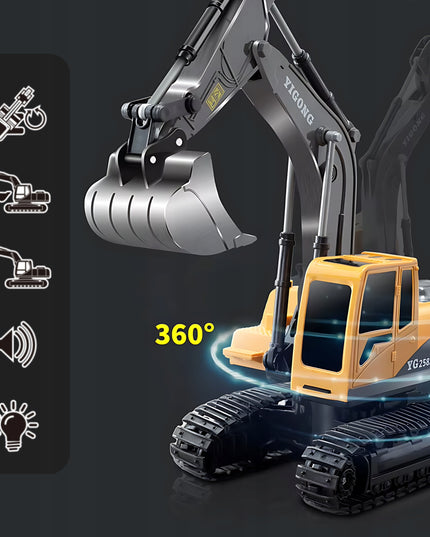 Nuotoliniu būdu valdomas automobilis su pulteliu – žaislas vaikams, berniukams, šventėms