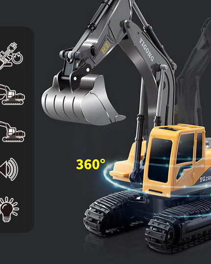 Nuotoliniu būdu valdomas automobilis su pulteliu – žaislas vaikams, berniukams, šventėms