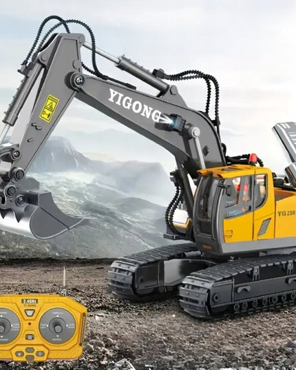 Nuotoliniu būdu valdomas automobilis su pulteliu – žaislas vaikams, berniukams, šventėms