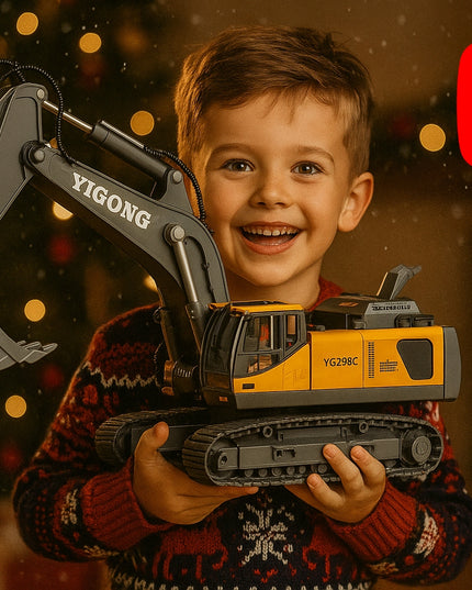 Nuotoliniu būdu valdomas automobilis su pulteliu – žaislas vaikams, berniukams, šventėms