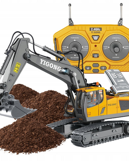 Nuotoliniu būdu valdomas automobilis su pulteliu – žaislas vaikams, berniukams, šventėms