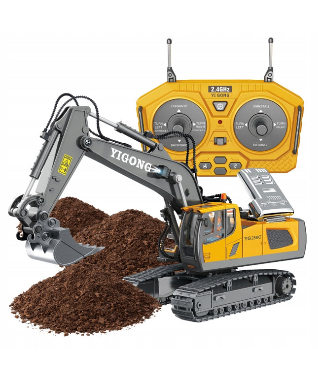 Nuotoliniu būdu valdomas automobilis su pulteliu – žaislas vaikams, berniukams, šventėms