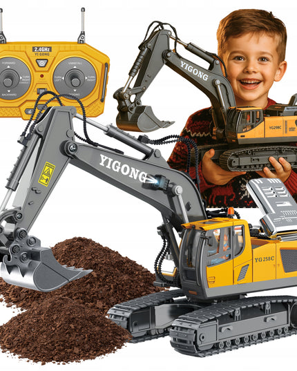 Nuotoliniu būdu valdomas automobilis su pulteliu – žaislas vaikams, berniukams, šventėms