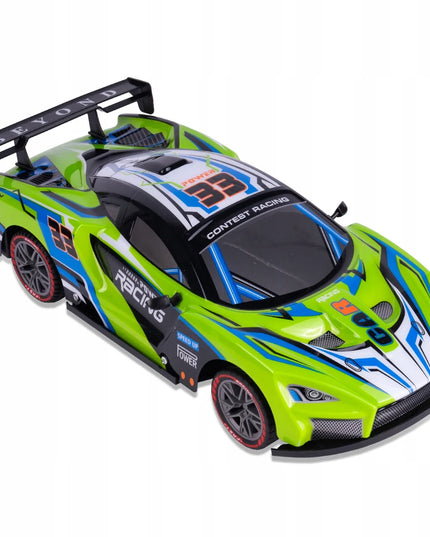 MalPlay nuotoliniu būdu valdomas RC automobilis 1:12 su LED apšvietimu