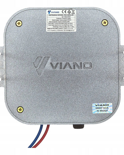 Automobilinis kiaunių ir graužikų atbaidiklis VIANO POWER-LED pelėms ir žiurkėms