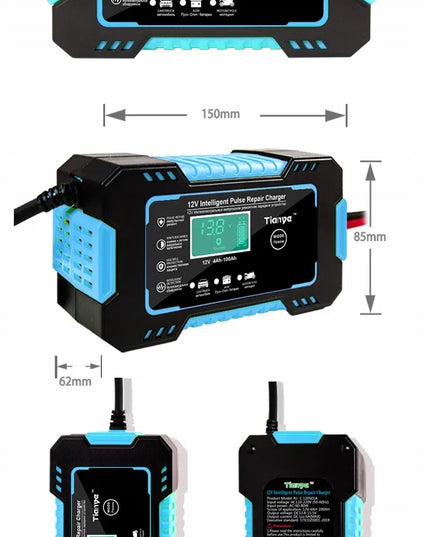 Elektromet RJ automatinis automobilio akumuliatorių įkroviklis 12 V, 6 A su atkūrimo funkcija