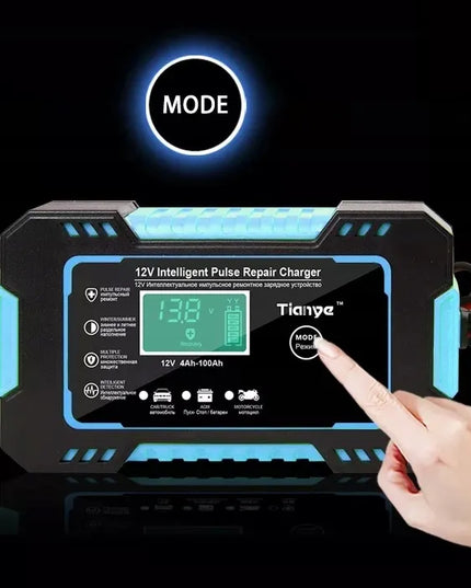Elektromet RJ automatinis automobilio akumuliatorių įkroviklis 12 V, 6 A su atkūrimo funkcija