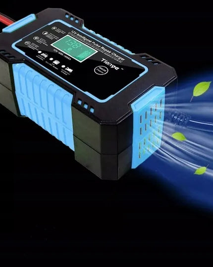 Elektromet RJ automatinis automobilio akumuliatorių įkroviklis 12 V, 6 A su atkūrimo funkcija
