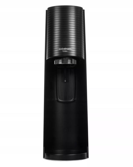 SodaStream Terra juodas gazavimo aparatas + 2 buteliai