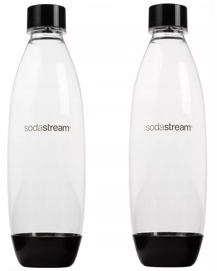 SodaStream Terra juodas gazavimo aparatas + 2 buteliai