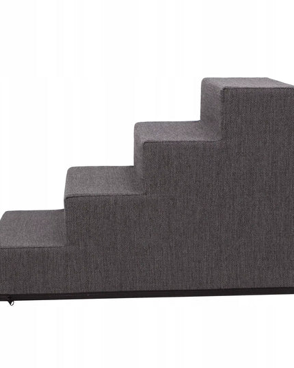 Suniukų ir kačių laipteliai / rampa neslystanti, 4 pakopos 40 cm